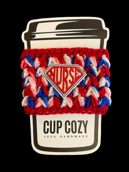 Superhero Nurse Cup Cozy