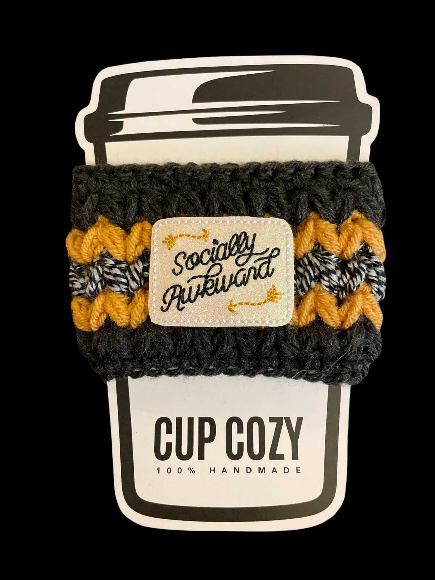 Socially Awkward Cup Cozy