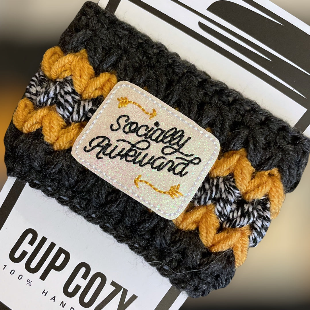 Socially Awkward Cup Cozy