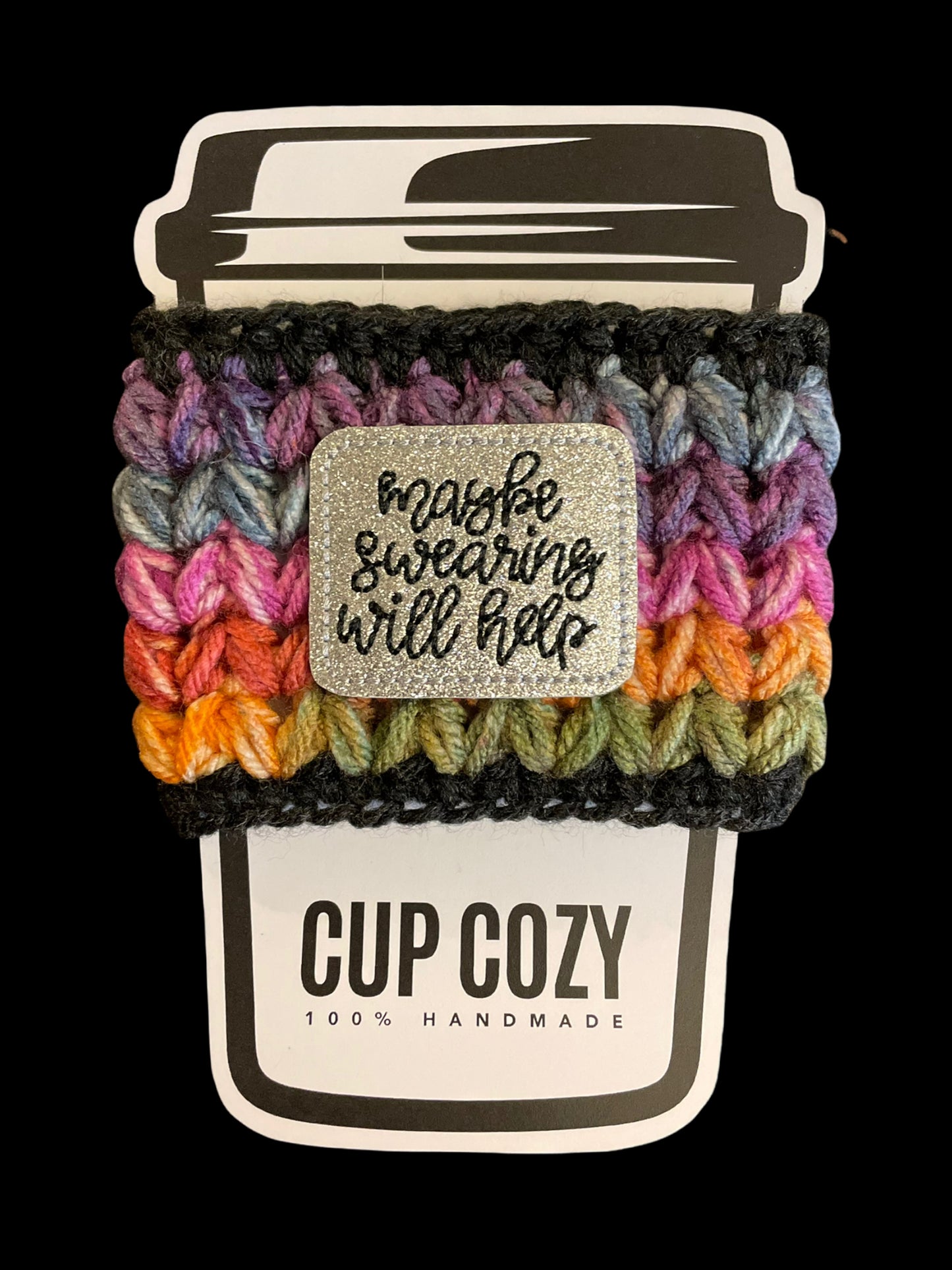 Maybe Swearing Will Help Cup Cozy