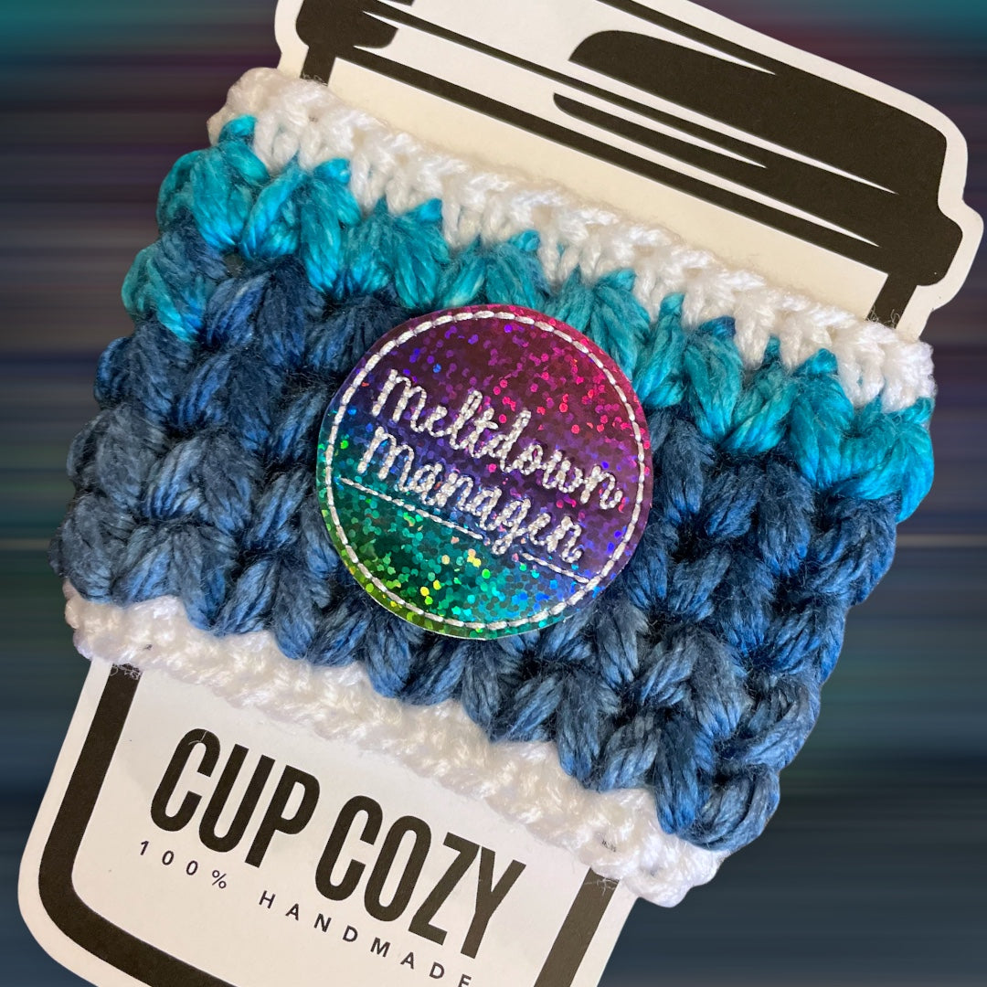 Meltdown Manager Coffee Cozy