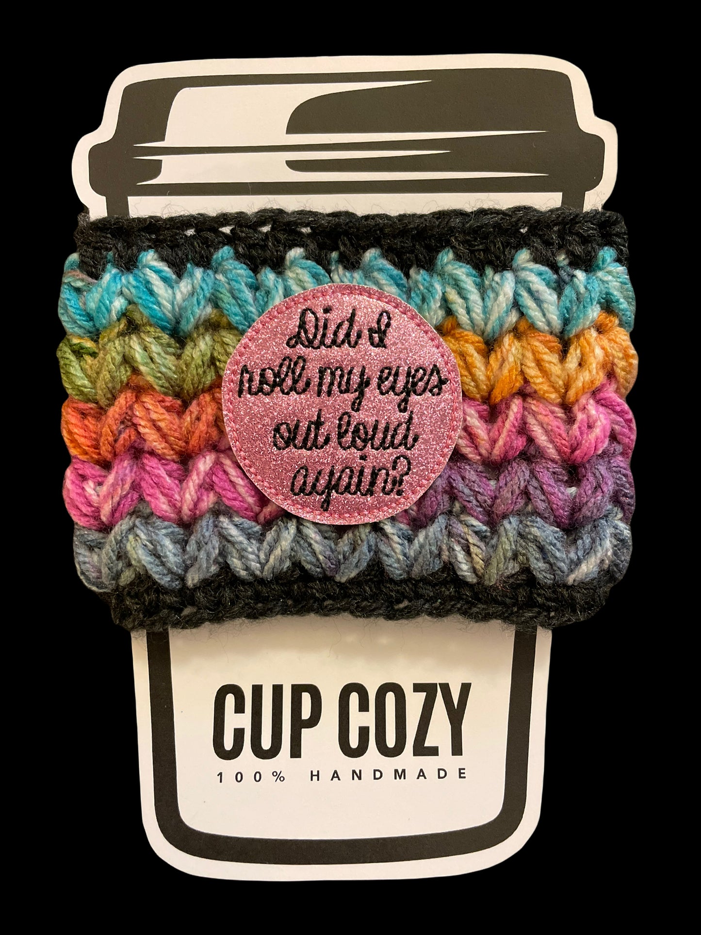 Audible Eye Roll Cup Cozy