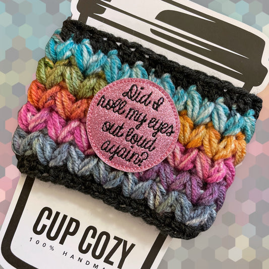 Audible Eye Roll Cup Cozy