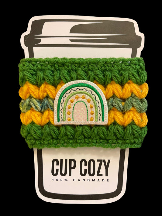 St Patty's Rainbow Cup Cozy