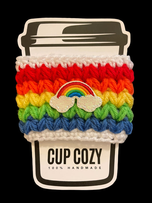 Rainbow Brights Cup Cozy