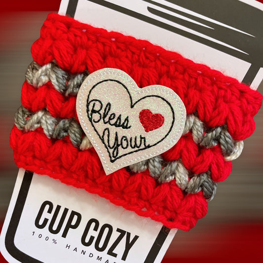 Bless Your Heart Cup Cozy