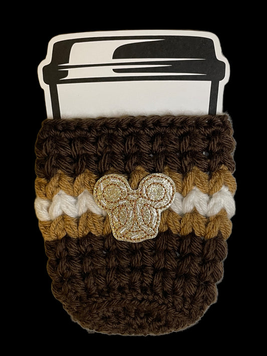 Pretzel Mouse Cold Cup Cozy