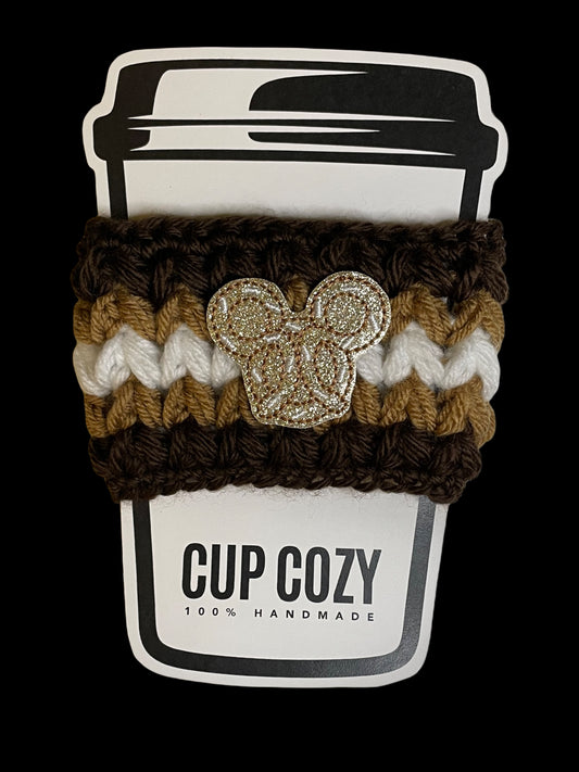 Pretzel Mouse Cup Cozy