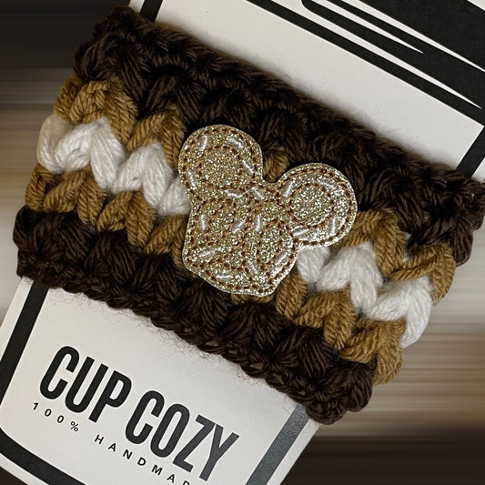 Pretzel Mouse Cup Cozy