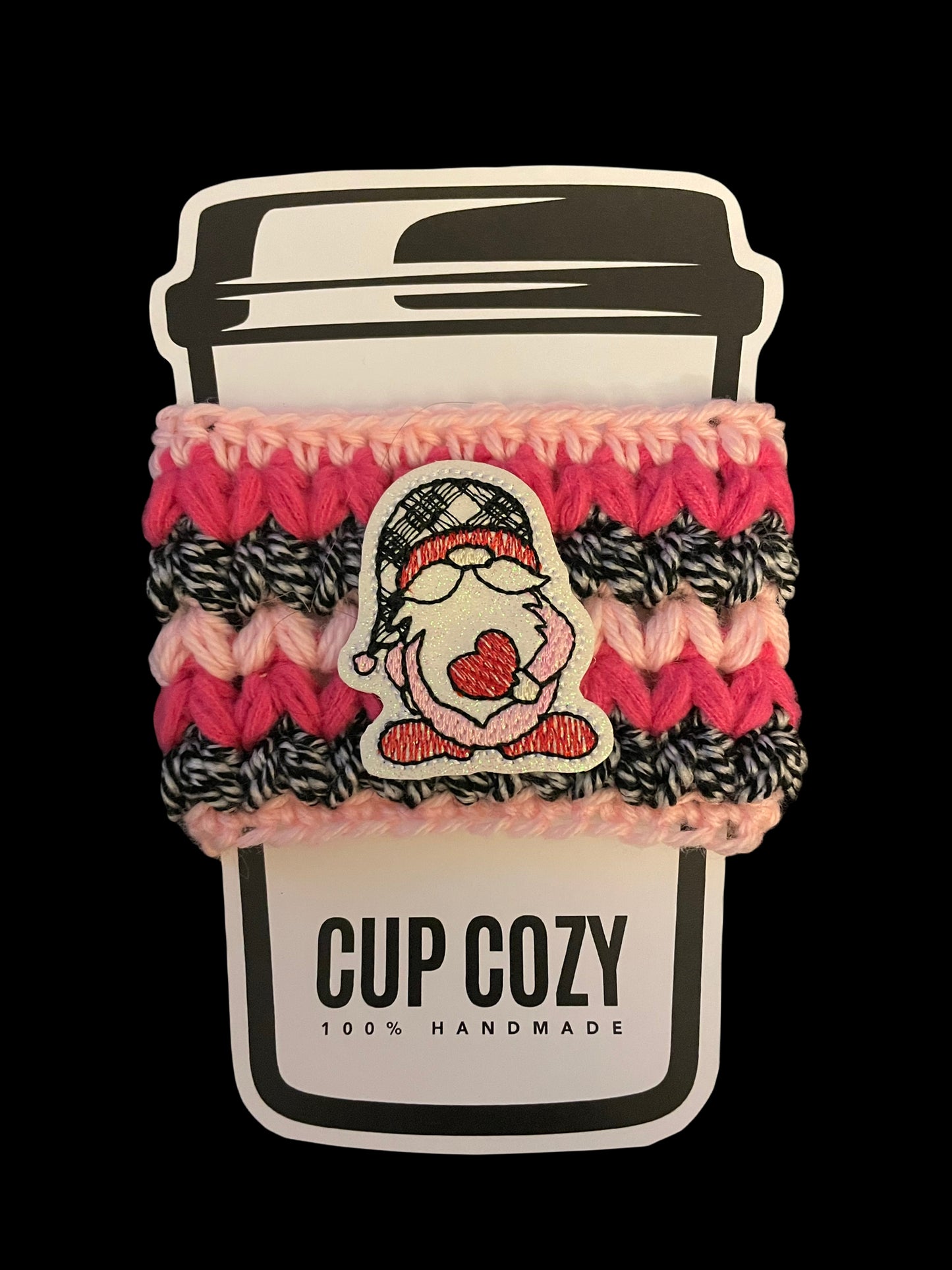 Gnomie Love Cup Cozy