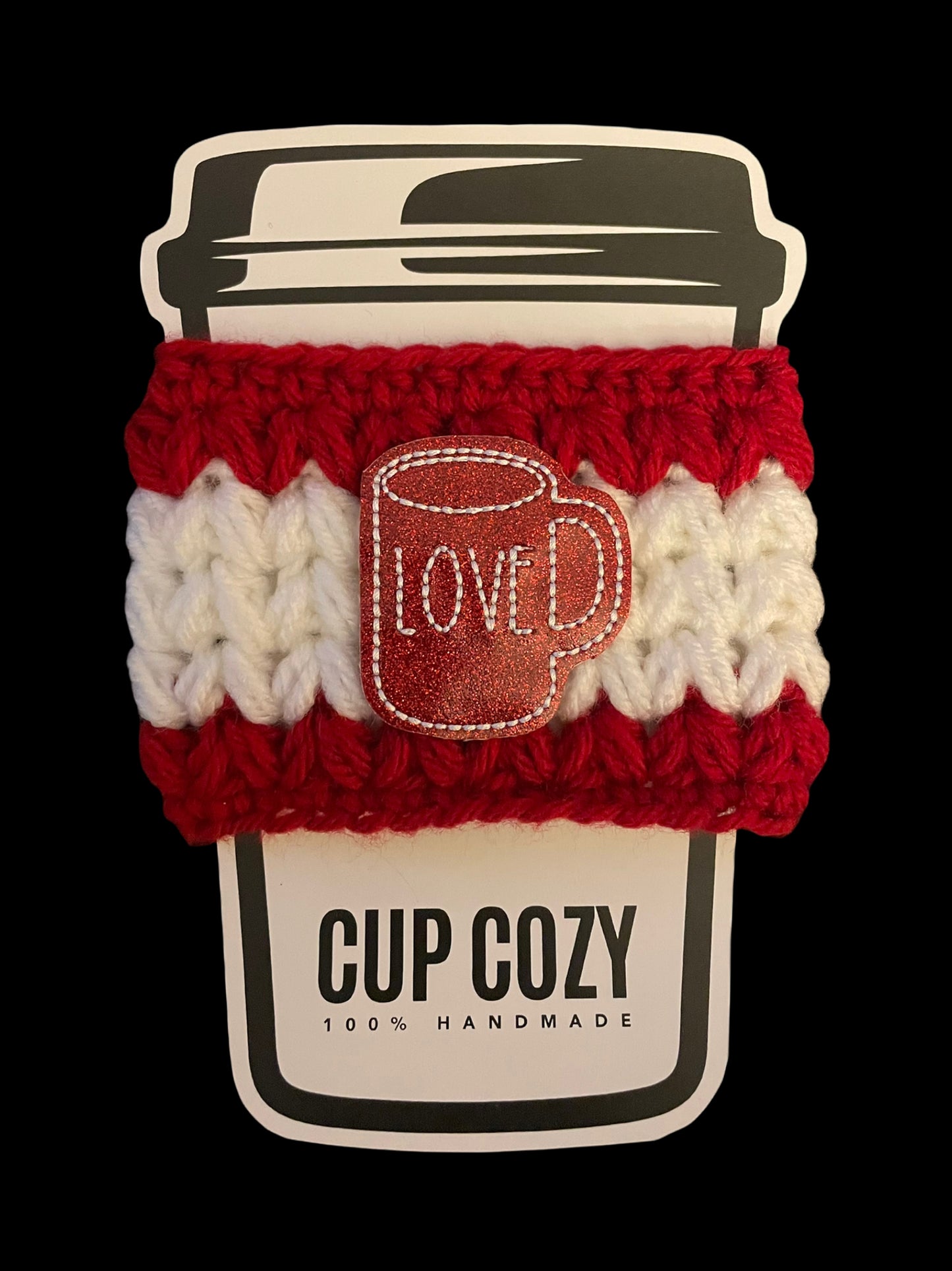 Red Love Cup Cozy