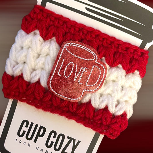 Red Love Cup Cozy