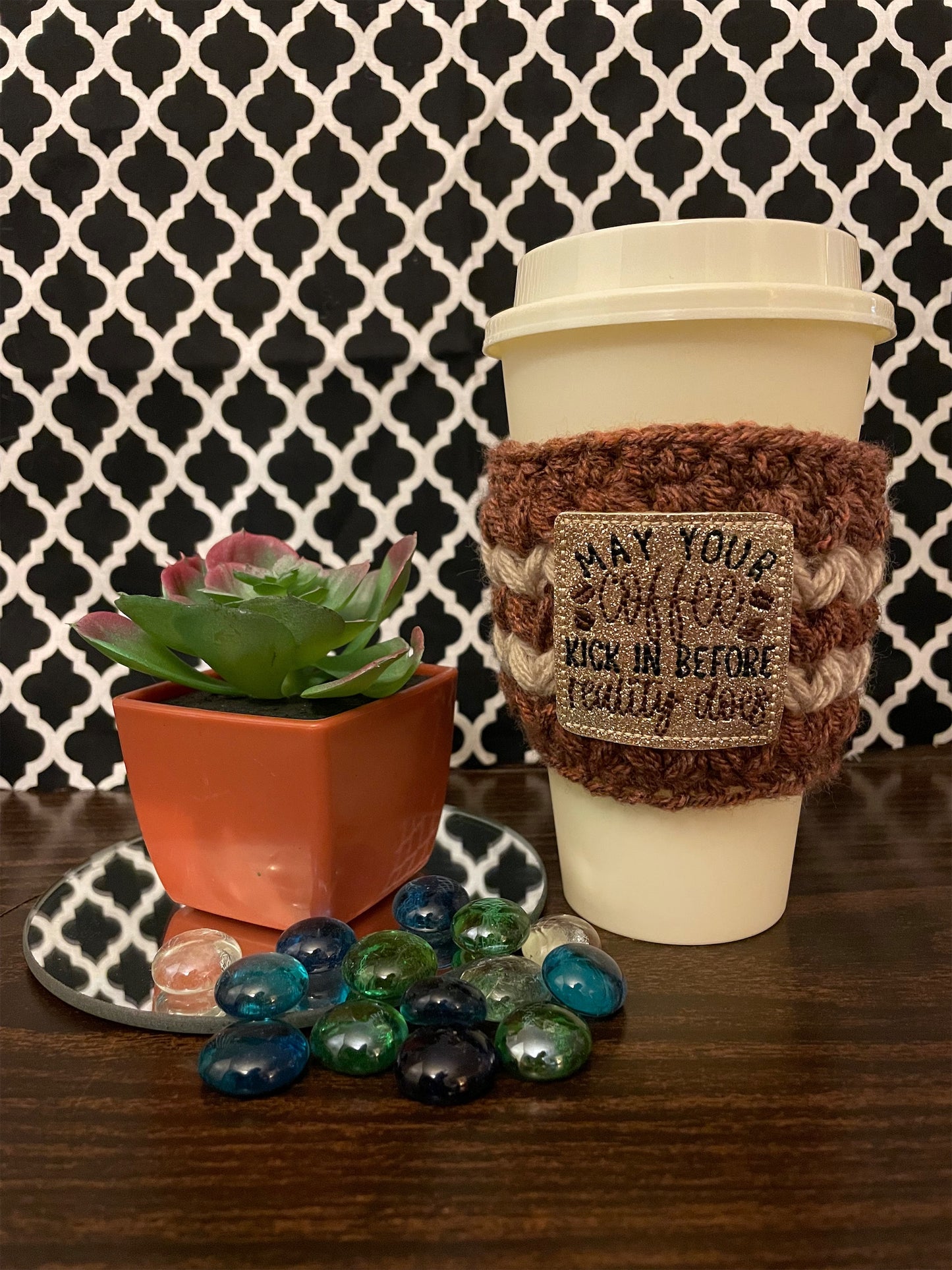 Coffee Vs Reality Cup Cozy